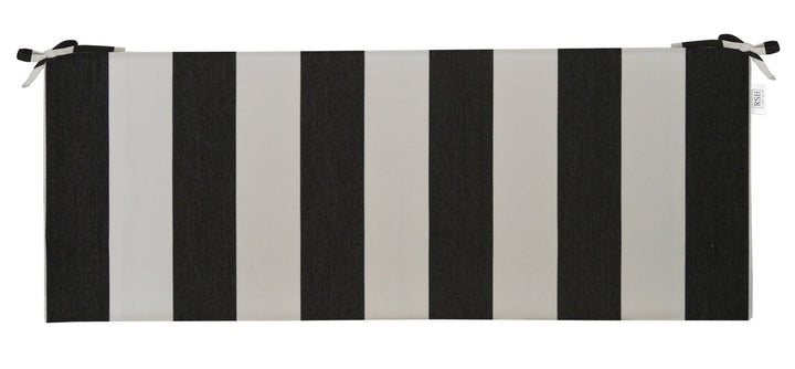Foam Bench Cushion with Ties, 38" x 18" x 3", Sunbrella Patterns - RSH Decor