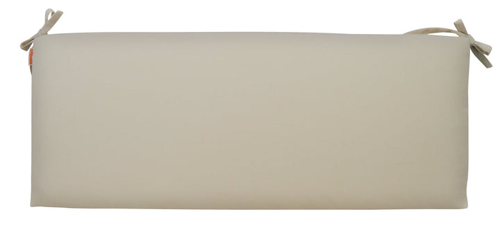 Foam Bench Cushion with Ties, 60" x 18" x 3", Sunbrella Solids - RSH Decor