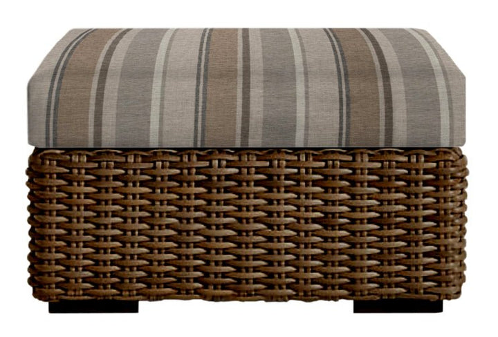Foam Ottoman Replacement Cushion Only, 23" x 19" x 4", Sunbrella Patterns - RSH Decor