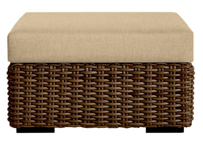 Foam Ottoman Replacement Cushion Only, 23" x 19" x 4", Sunbrella Solids - RSH Decor