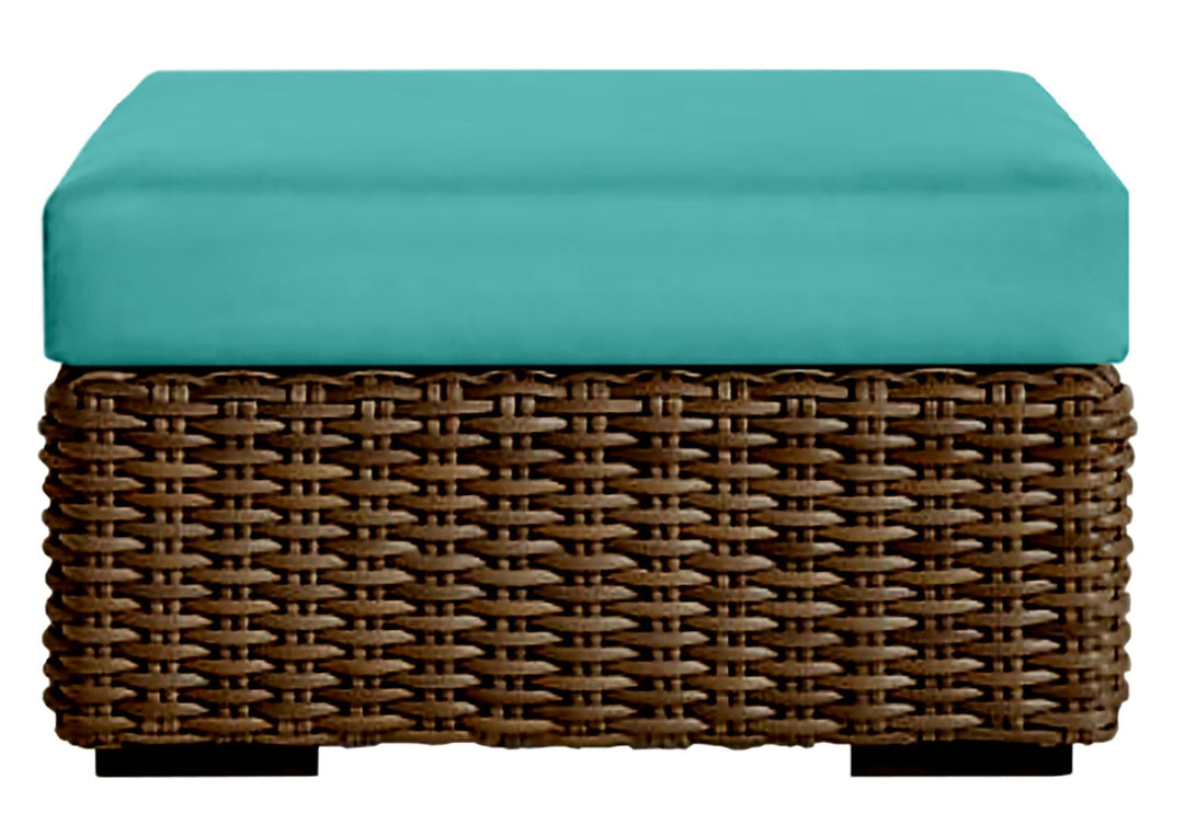 Foam Ottoman Replacement Cushion Only, 23" x 19" x 4", Sunbrella Solids - RSH Decor