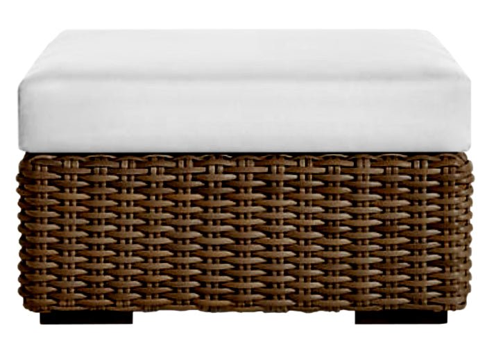 Foam Ottoman Replacement Cushion Only, 23" x 20" x 4", Sunbrella Solids - RSH Decor