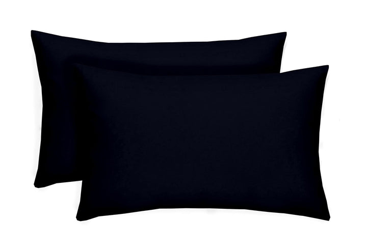 Set of 2 Pillows, 20" H x 12" W Lumbar, Navy Blue - RSH Decor