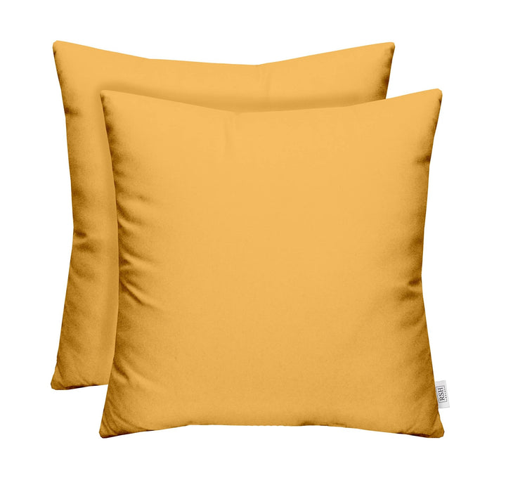 Set of 2 Pillows, Sunbrella Solids, 20" W x 20" H - RSH Decor