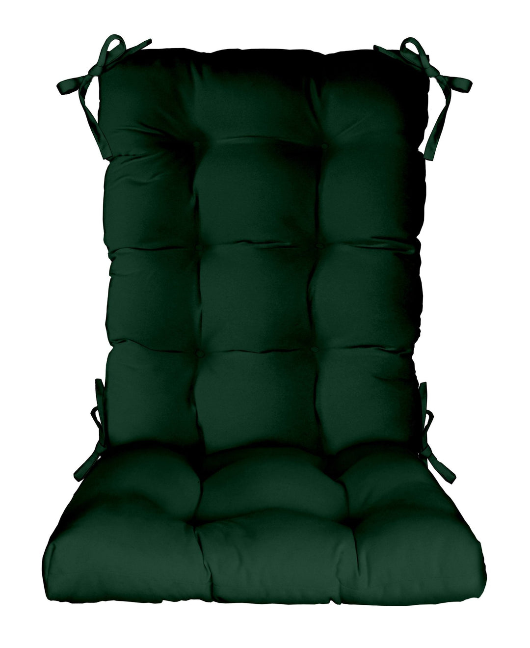 Tufted Rocker Rocking Chair Cushions, Large, Sunbrella Solids - RSH Decor