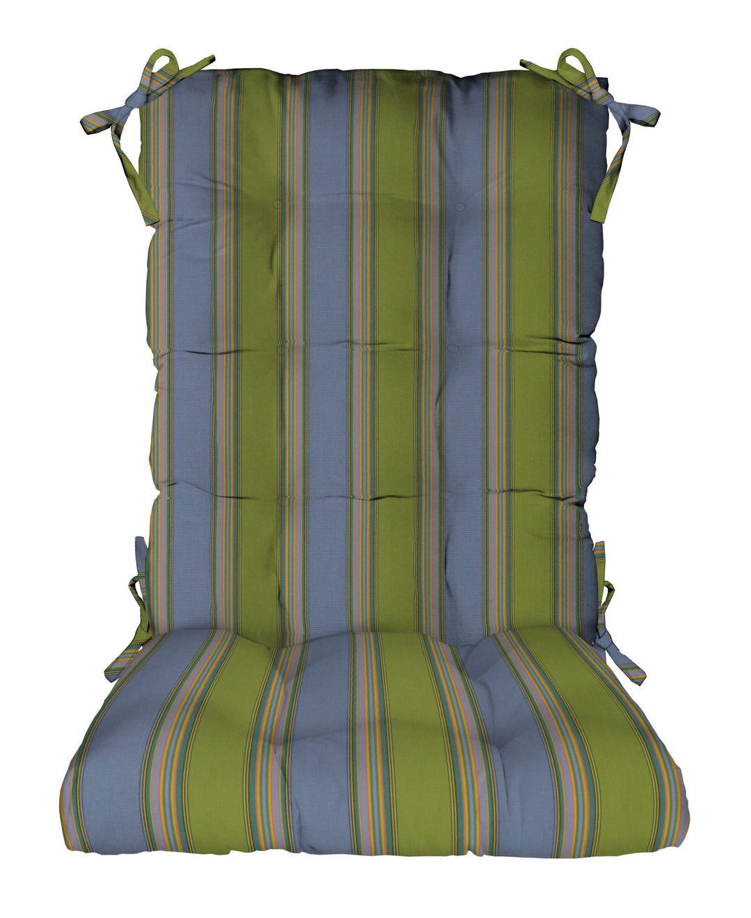 Tufted Rocker Rocking Chair Cushions, Standard, Sunbrella Patterns - RSH Decor