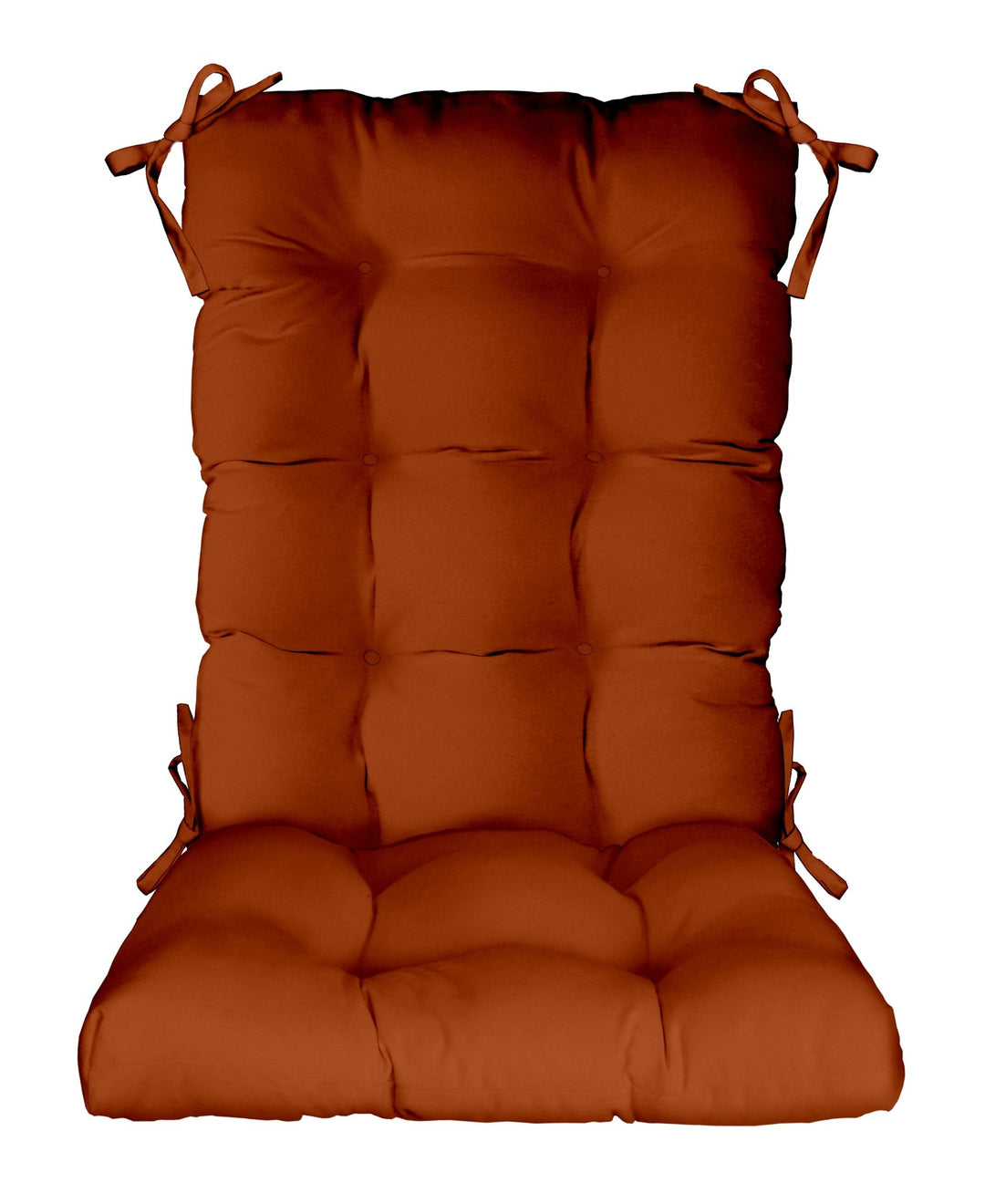 Tufted Rocker Rocking Chair Cushions, Standard, Sunbrella Solids - RSH Decor