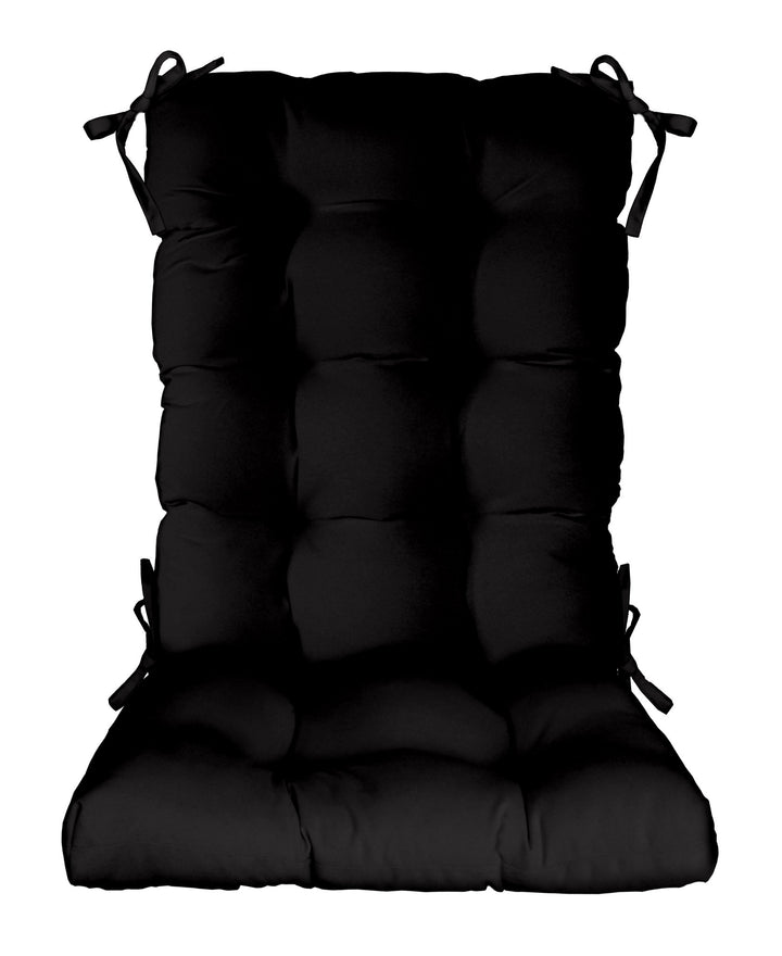 Tufted Rocker Rocking Chair Cushions, Standard, Sunbrella Solids - RSH Decor
