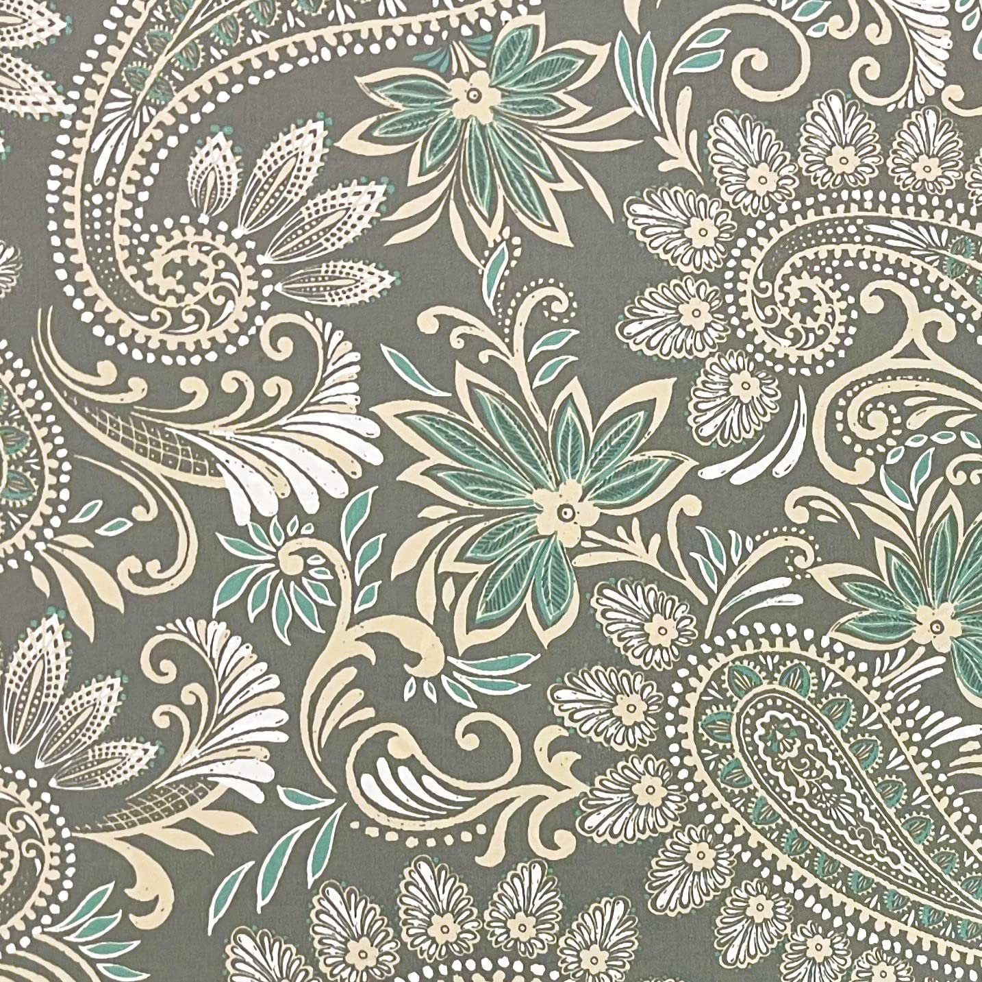 Eastman Stone Grey Paisley